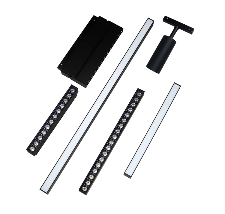 Tri-Color Dimmable s nízkým napětím magnetického světla